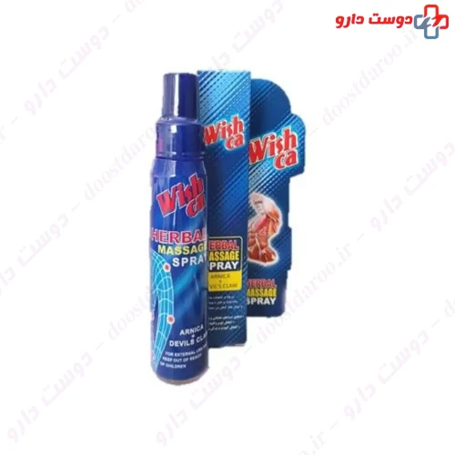 اسپری ماساژ بدن 80 میلی لیتری ویشکا