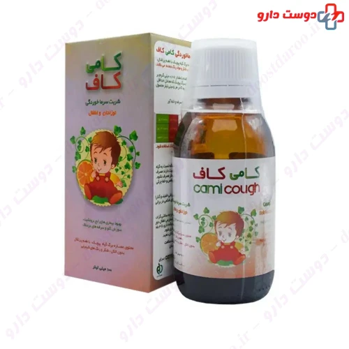 شربت کاف 100 میلی لیتری کامی