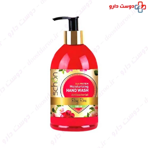 مایع دستشویی شفاف رزی رز 500 میلی لیتری شون