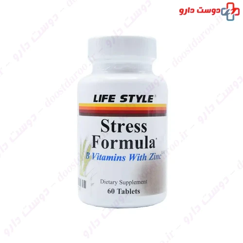 قرص استرس فرمولا با زینک لایف استایل