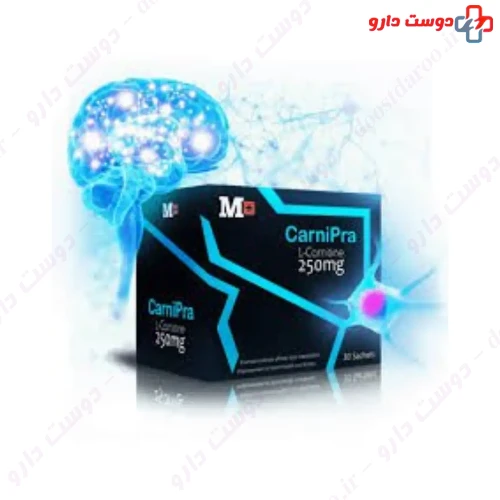 ساشه ال کارنیتین 250 میلی گرمی 30 عددی ام پلاس