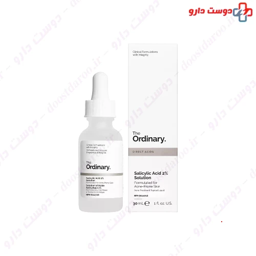 سرم لایه بردار سالیسیلیک اسید 2 درصد سلوشن 30 میلی لیتری اوردینری
