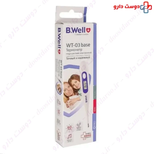 دماسنج دیجیتال مدل WT03 بی ول