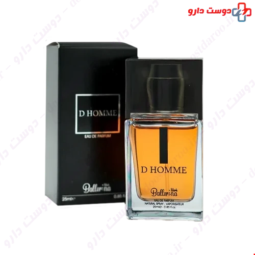 عطر جیبی مردانه دی هوم 25 میلی لیتری بالرینا