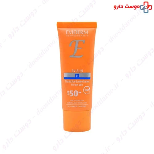 کرم ضد آفتاب مدل اوی سان پوست خشک +SPF اویدرم