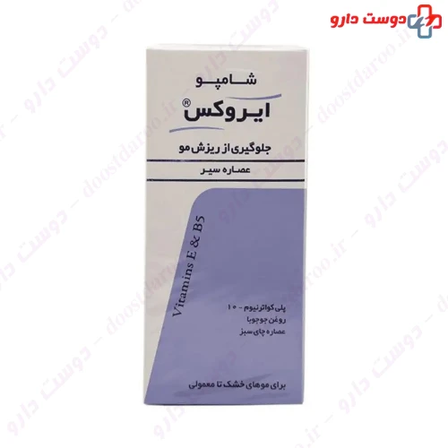 شامپو ضد ریزش موی سیر 200 میلی لیتری ایروکس