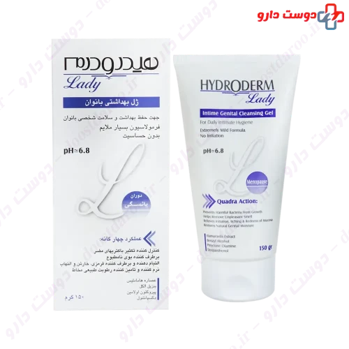 ژل بهداشتی دوران یائسگی 150 گرمی هیدرودرم