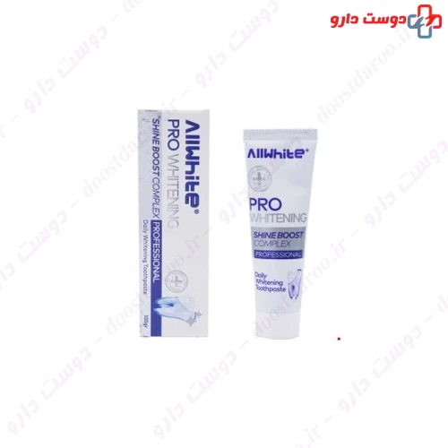 خمیردندان سفید کننده 100 گرمی آل وایت