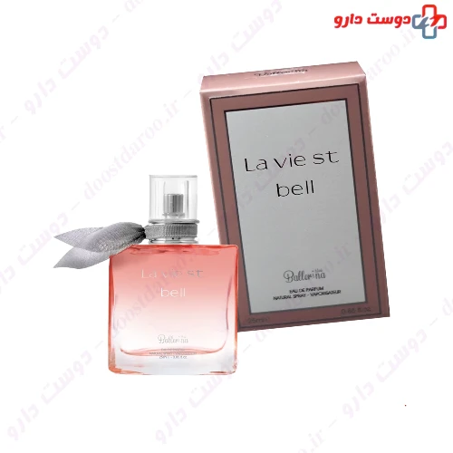 عطر جیبی زنانه مدل La vie st bell 25 میلی لیتری بالرینا