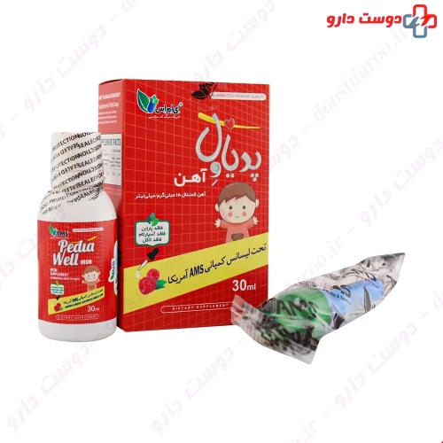 قطره آهن ای ام اس 30 میلی لیتری پدیاول