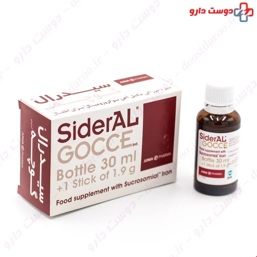 قطره آهن سیدرال گوچه ۳۰ میلی لیتری جونیا فارما