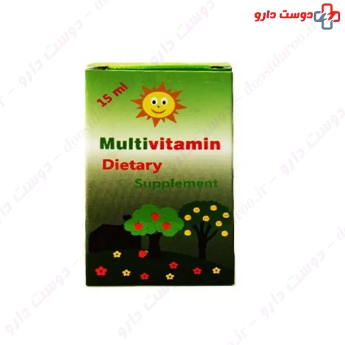 قطره مولتی ویتامین 60 میلی لیتری سیمرغ دارو