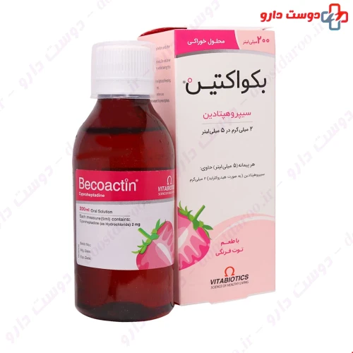 محلول خوراکی بکواکتین 200 میلی لیتری ویتابیوتیکس