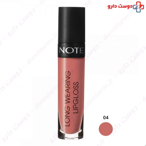 رژ لب مایع لانگ ورینگ کد 04 6 میلی لیتری نوت