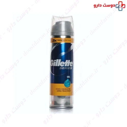 ژل اصلاح کلینسینگ ژیلت
