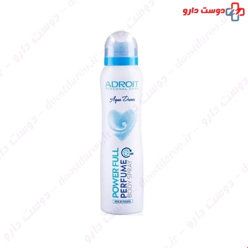 اسپری بدن آکوا دریم ویژه خانم ها 150 میلی لیتری ادرویت