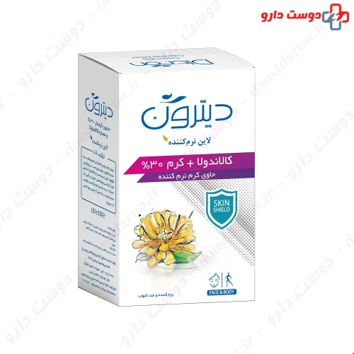 صابون کرم دار 30 درصد و عصاره کالاندولا 115 گرمی دیترون