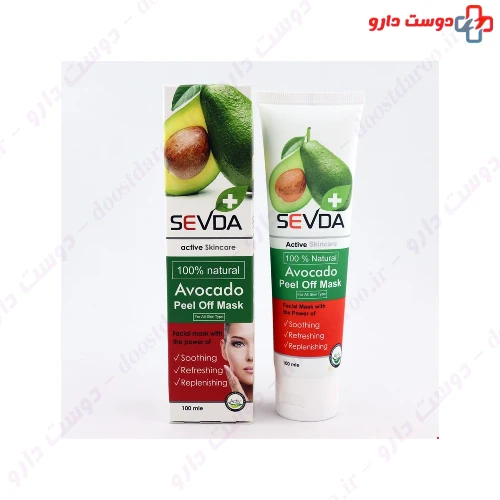 ماسک صورت آووکادو 100 میلی لیتری سودا
