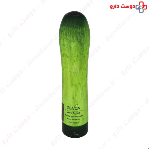 ژل ضدچروک حاوی عصاره خیار 250 میلی لیتری سودا
