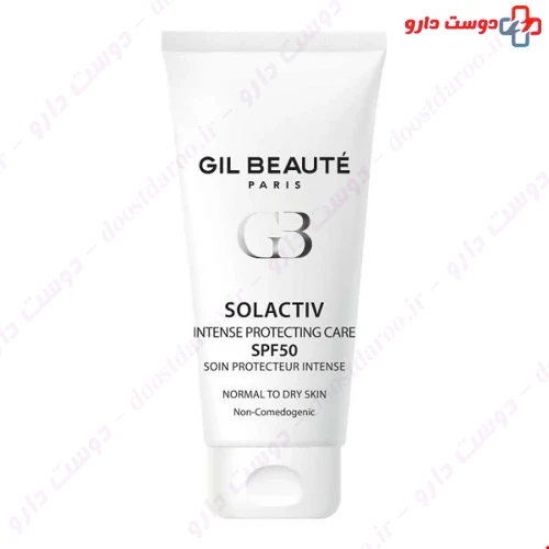 کرم ضد آفتاب قوی سل اکتیو SPF50 مناسب پوست نرمال تا خشک 40 میلی لیتری ژیل بوته