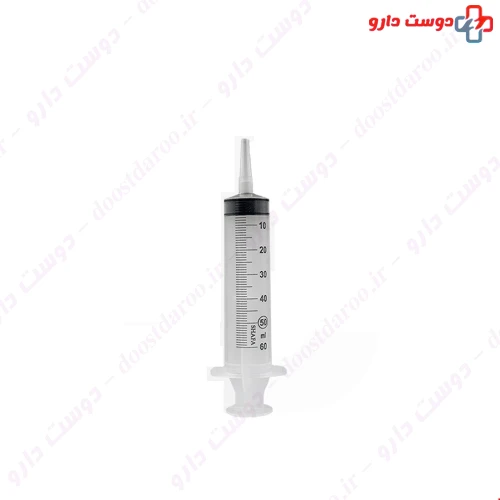 سرنگ ۵۰ میلی لیتری گاواژ 1 عددی شفا
