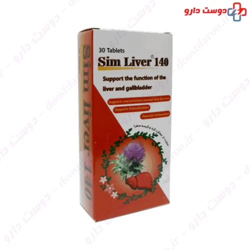 قرص سیم لیور 120 30 عددی سیمرغ دارو