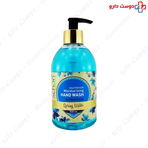 مایع دستشویی شفاف اسپرینگ واتر 500 میلی لیتری شون