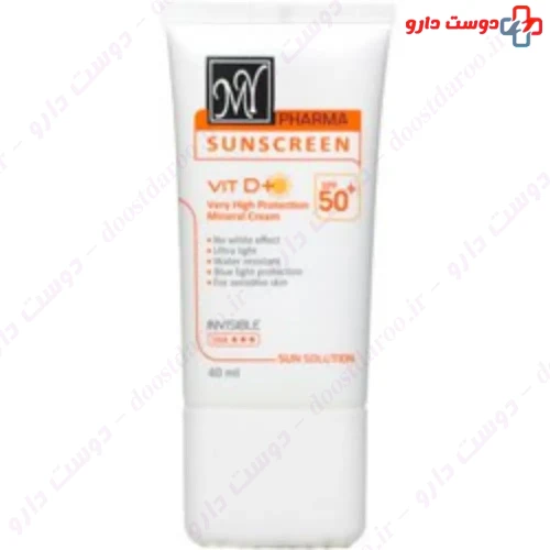 ضد آفتاب مینرال سان سلوشن SPF50 40 میلی لیتری مای