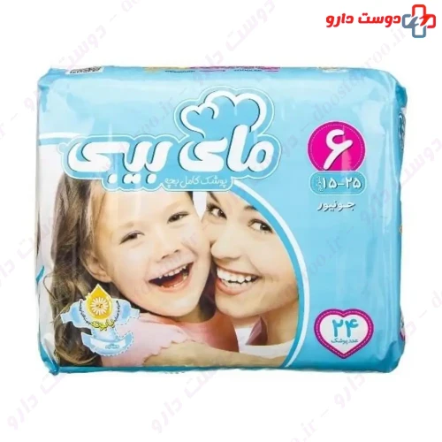 پوشک کامل سایز 6 24 عددی مای بی بی