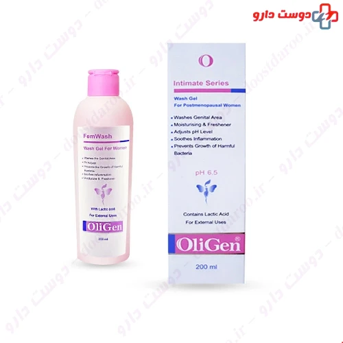 ژل شستشو بهداشتی ویژه بانوان 200 میلی لیتری الی ژن