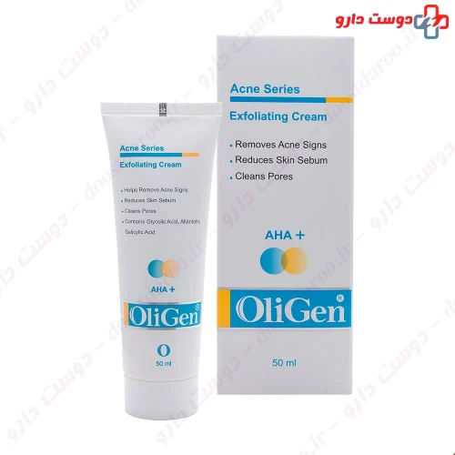 کرم لایه بردار آکنه سری 50 میلی لیتری الی ژن