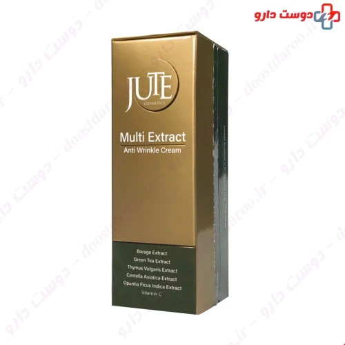 کرم ضد چروک گیاهی مولتی اکسترکت 50 میلی لیتری ژوت