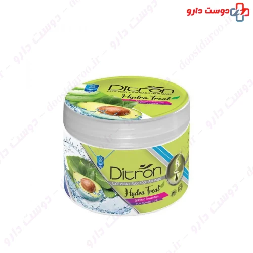 ماسک موی مرطوب کننده آلوئه ورا و آووکادو 500 گرمی دیترون