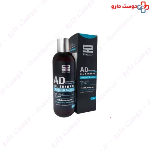 ژل شامپو ضد شوره AD 300 میلی لیتری ساین اسکین