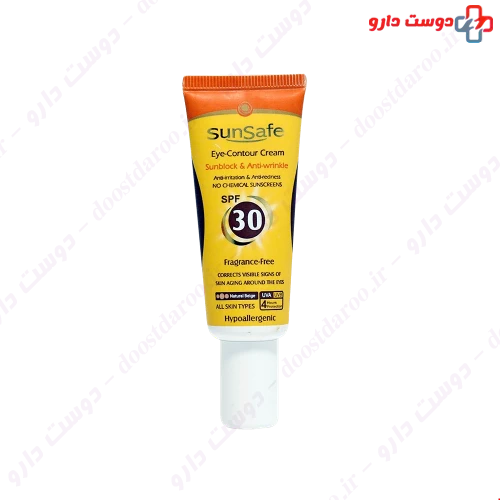 کرم ضد آفتاب رنگی دور چشم SPF30 20 میلی لیتری سان سیف