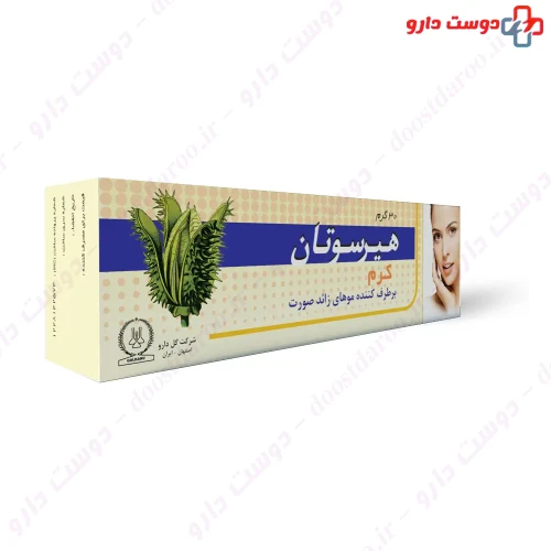 کرم هیرسوتان گل دارو
