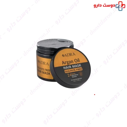 ماسک مو با آبکشی حاوی روغن آرگان بدون سولفات 400 میلی لیتری آدرا