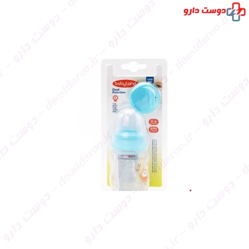 شیشه شیر با پیج آبمیوه خوری 0 تا 6 کد 261 بی بی لند