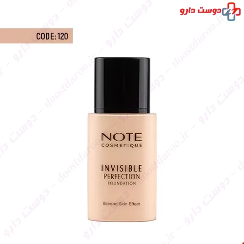 کرم پودر فلوئیدی اینویزیبل پرفکشن کد 120 35 میلی لیتری نوت