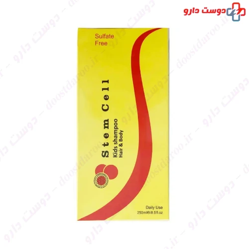 شامپو سر و بدن کودک 250 میلی لیتری استم سل