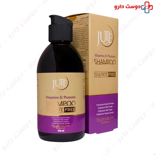 شامپو بدون سولفات ویتامینه و پروتئین 250 میلی لیتری ژوت