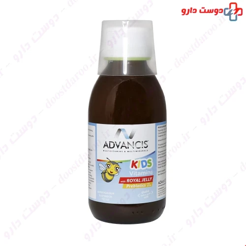شربت کیدز ویتامینز همراه با رویال ژلی 150 میلی لیتری ادونسیس