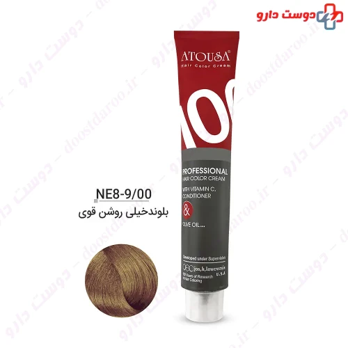 رنگ مو سری طبیعی اکسترا 100 میلی لیتری آتوسا