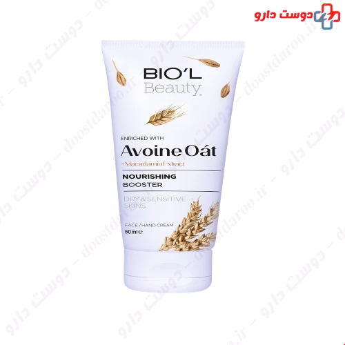 کرم دست و صورت جو دوسر Avone Oat 60 میلی لیتری بیول