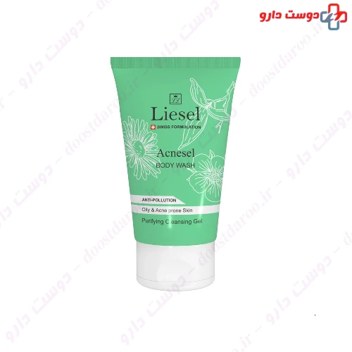 ژل شستشوی بدن پوست چرب آکنه سل 150 میلی لیتری لایسل