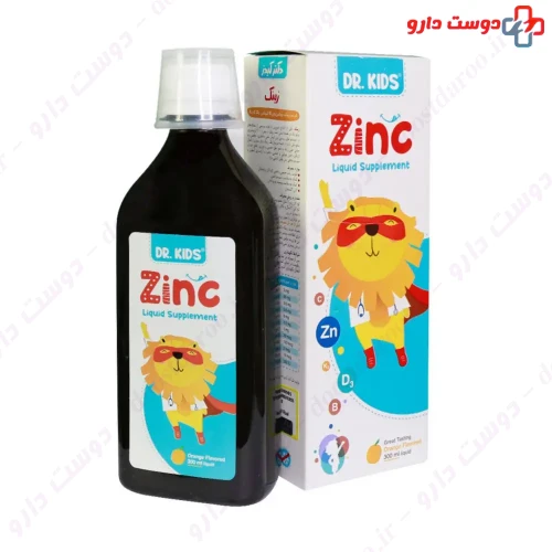 شربت زینک 300 میلی لیتری دکتر کیدز
