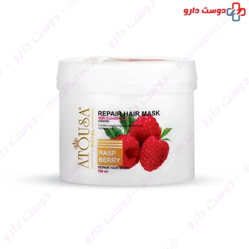 ماسک موی ترمیم کننده کراتینه رویال 700 میلی لیتری آتوسا