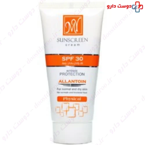 کرم ضد آفتاب فیزیکال SPF30 50 میلی لیتری مای