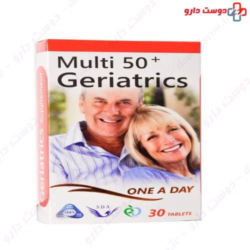 قرص مولتی ویتامین بالای 50 سال 30 عددی سیمرغ دارو
