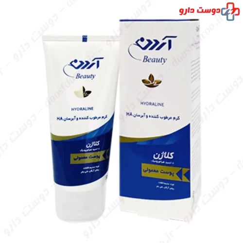 کرم مرطوب کننده و آبرسان پوست معمولی 50 گرمی آردن